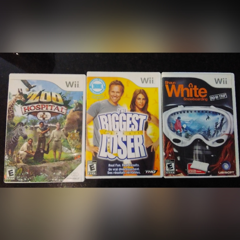 Nintendo Wii Game Bundle